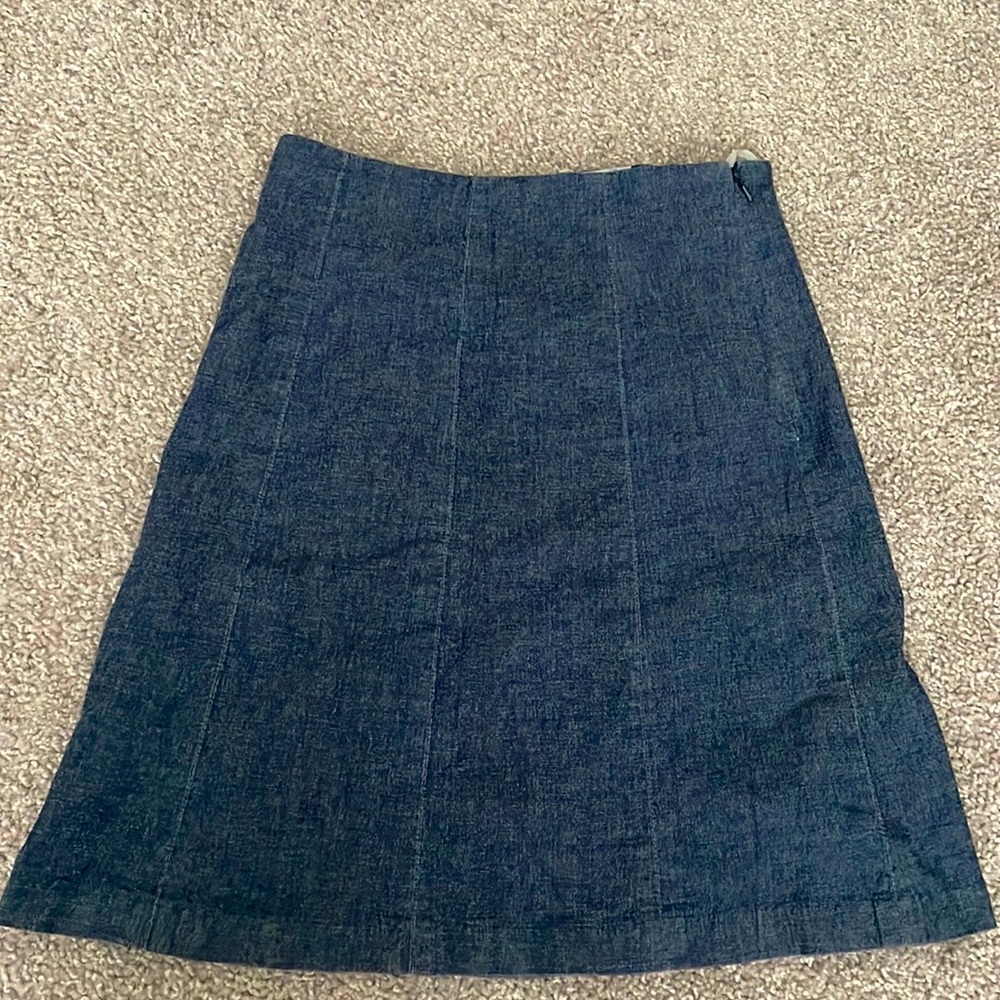 Short Jean Skirt